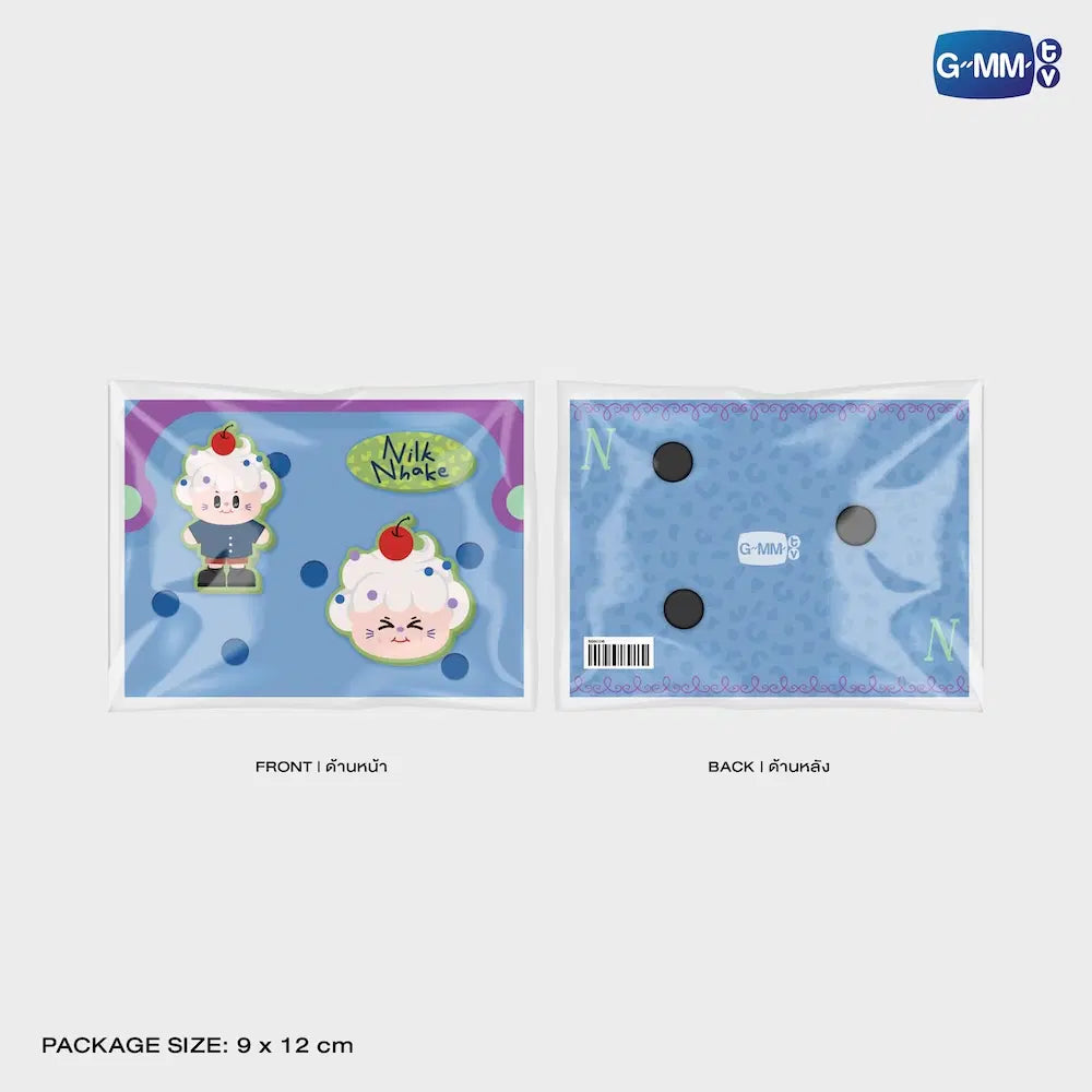 NILKNHAKE FANDOM CHARACTER RUBBER CHARM SET