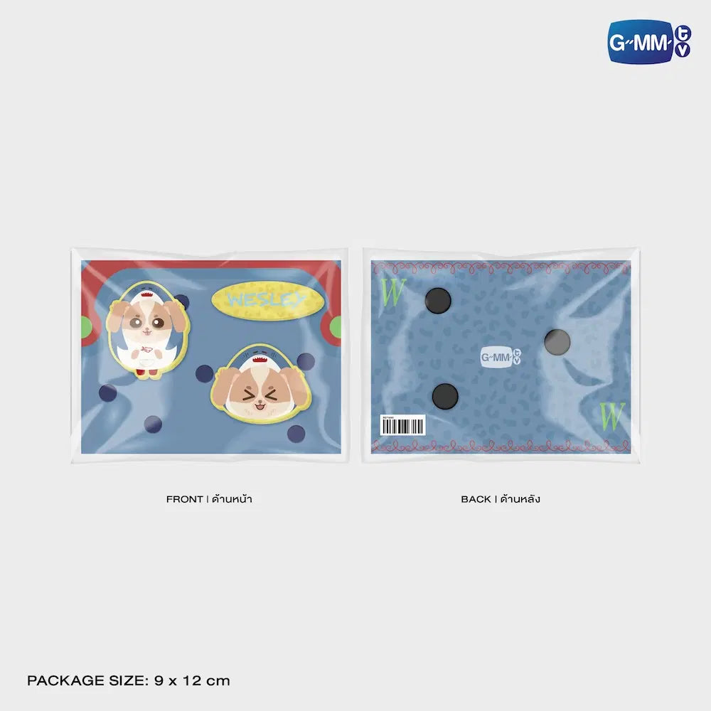 WESLEY FANDOM CHARACTER RUBBER CHARM SET