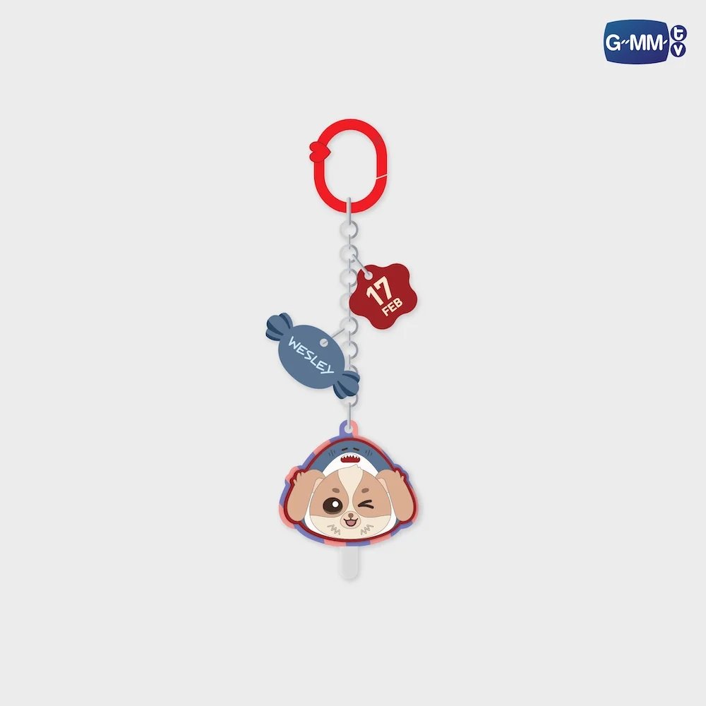 WESLEY FANDOM CHARACTER SWEETIE KEYCHAIN