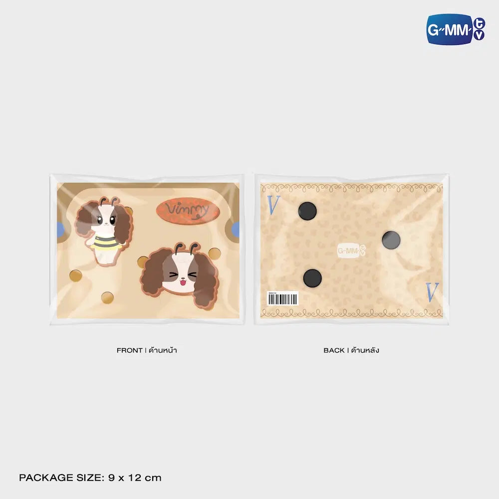VIMMY FANDOM CHARACTER RUBBER CHARM SET