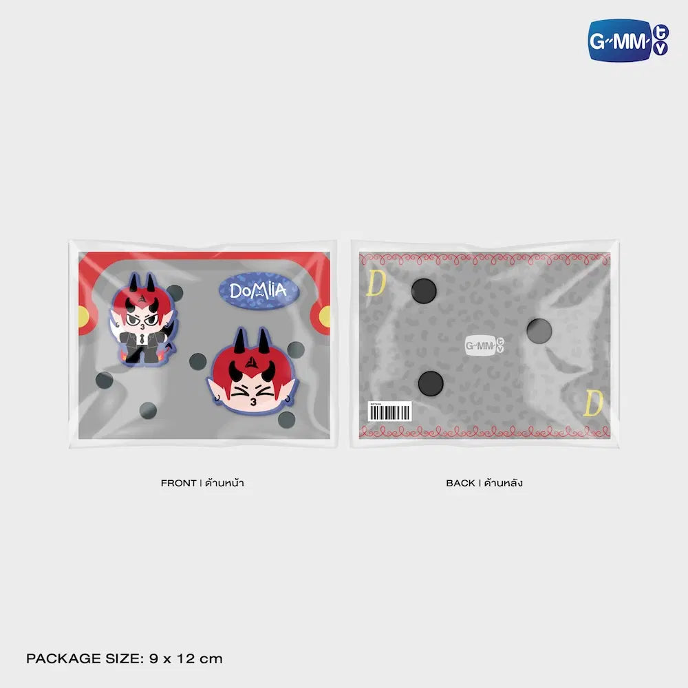 DOMIIA FANDOM CHARACTER RUBBER CHARM SET