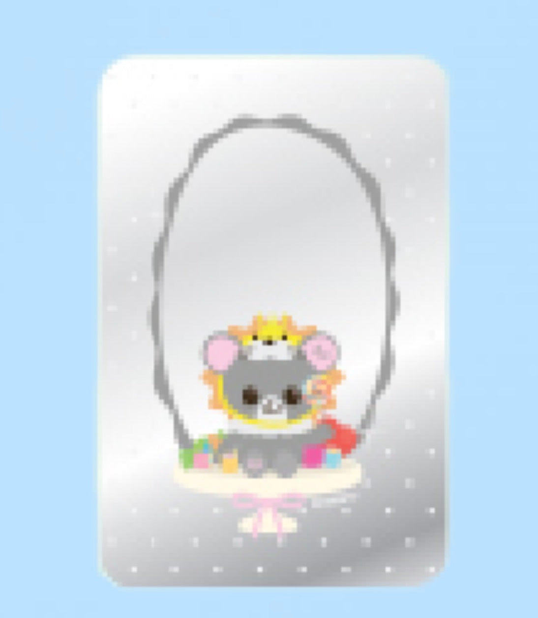 LOOK KHUNNOO FANDOM CHARACTER MAGNETIC MIRROR WALLET