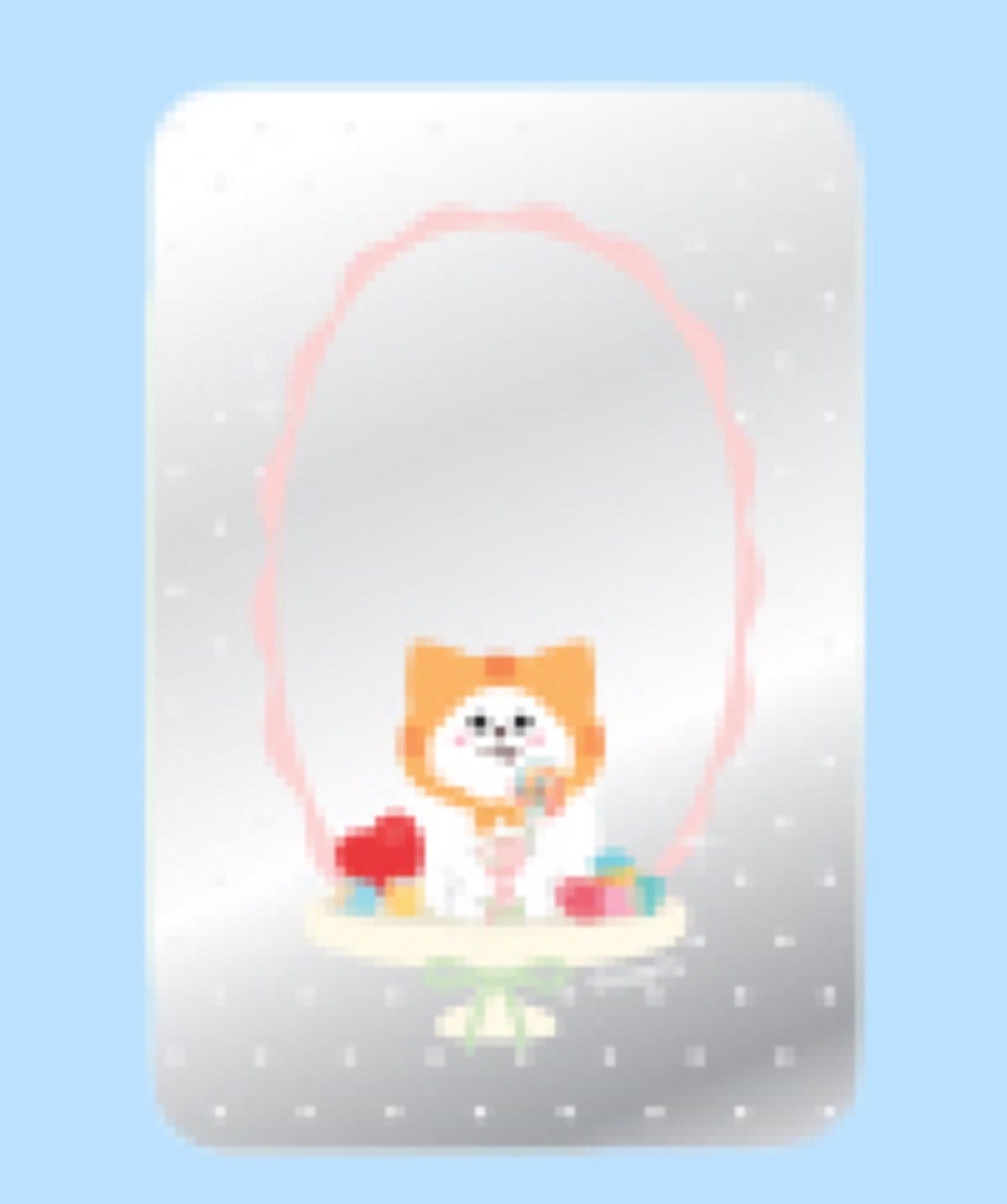 MUVMUV FANDOM CHARACTER MAGNETIC MIRROR WALLET