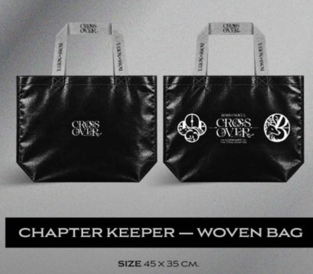CHAPTER KEEPER — WOVEN BAG