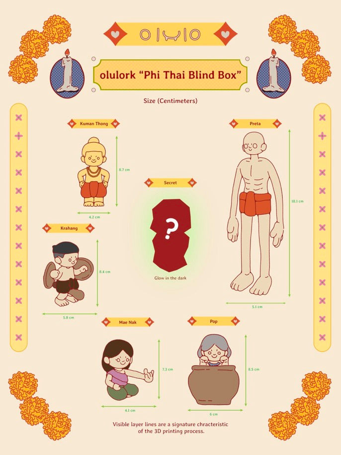 olulork “Phi Thai Blind Box” (random 1 of 6)