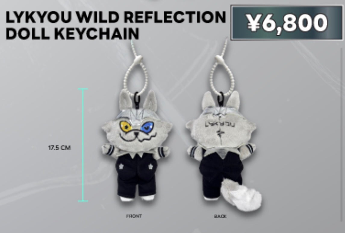 LYKYOU WILD REFLECTION DOLL KEYCHAIN