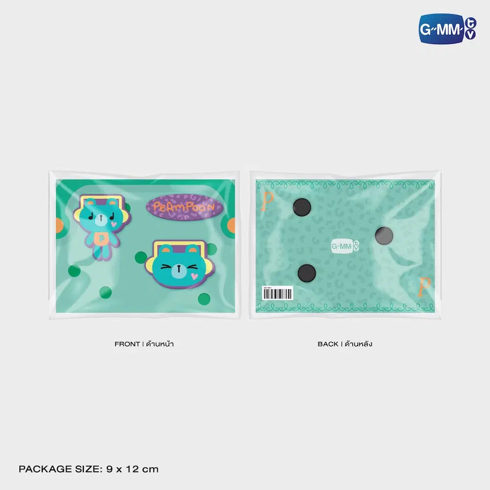 PERMPOON FANDOM CHARACTER RUBBER CHARM SET