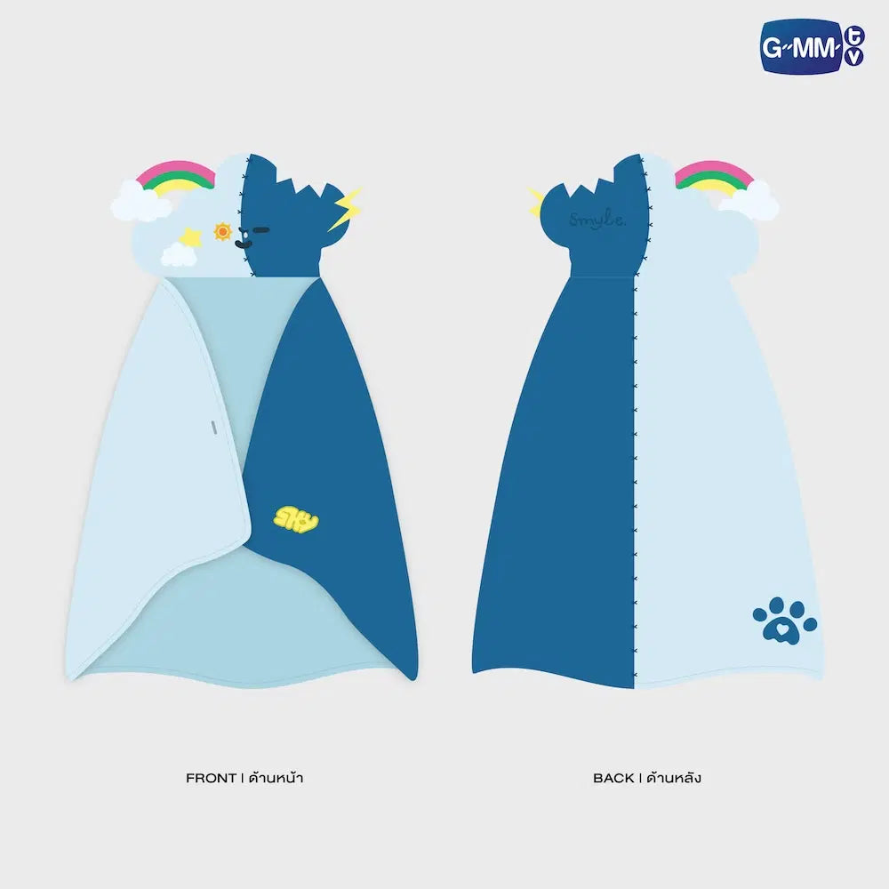 SMYLE FANDOM CHARACTER HOODIE BLANKET