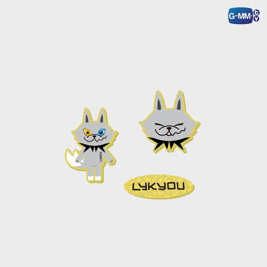 LYKYOU FANDOM CHARACTER RUBBER CHARM SET
