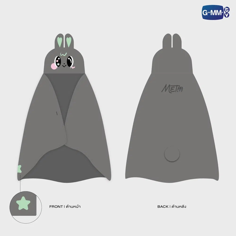METAA FANDOM CHARACTER HOODIE BLANKET