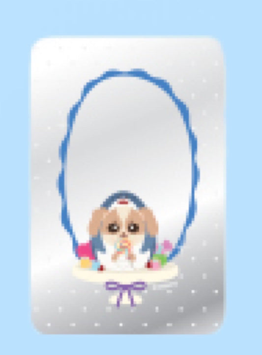 WESLEY FANDOM CHARACTER MAGNETIC MIRROR WALLET