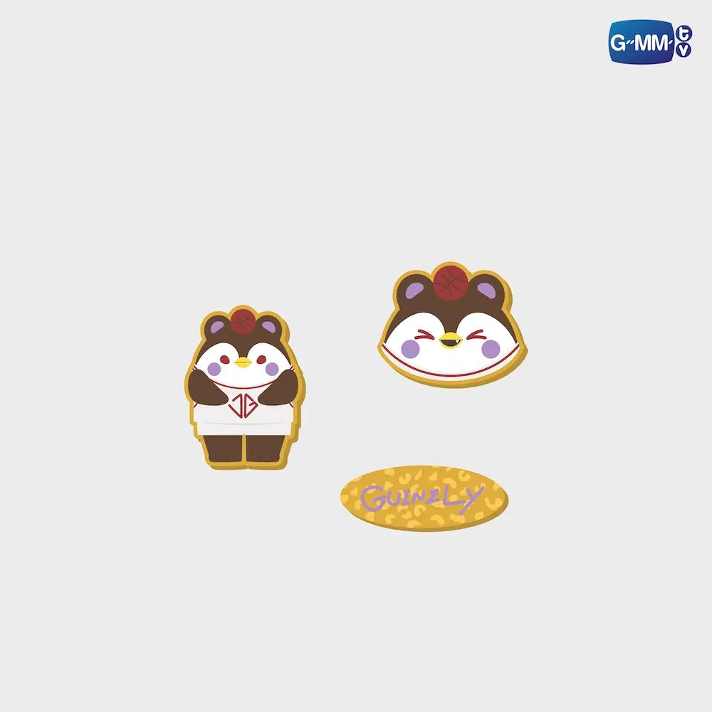 GUINZLY FANDOM CHARACTER RUBBER CHARM SET