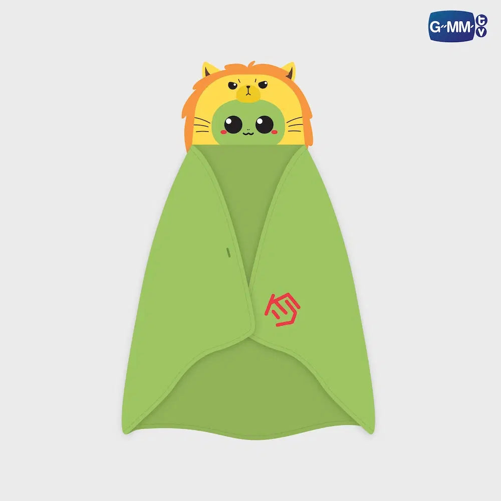 KING MAN FANDOM CHARACTER HOODIE BLANKET