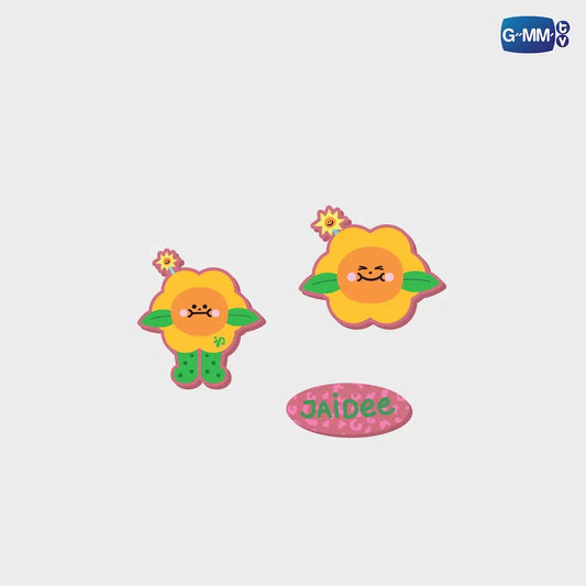 JAIDEE FANDOM CHARACTER RUBBER CHARM SET