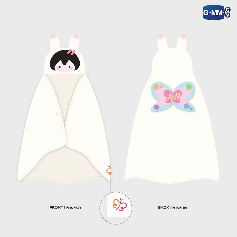ANY FANDOM CHARACTER HOODIE BLANKET