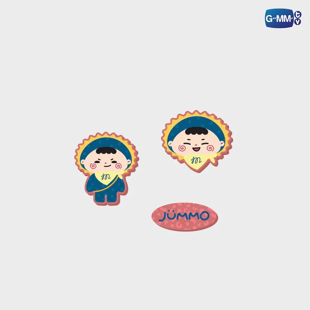 JUMMO  FANDOM CHARACTER RUBBER CHARM SET