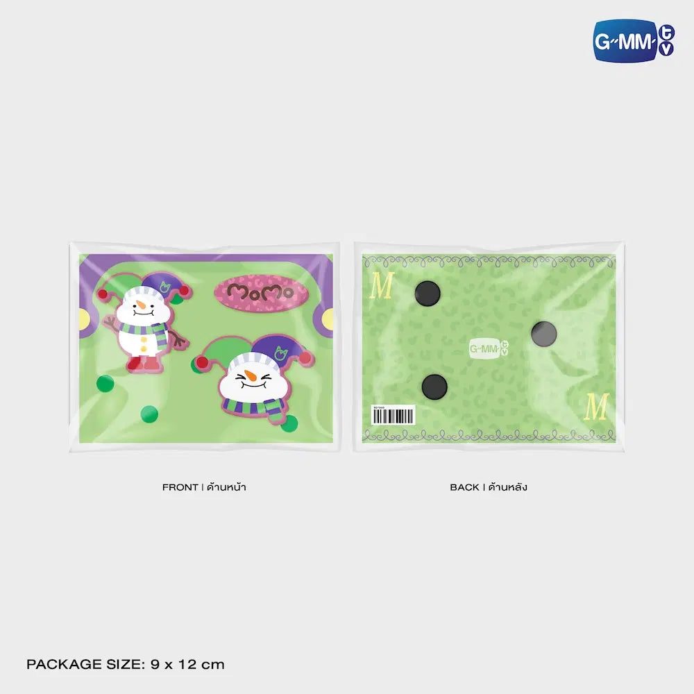 MOMO FANDOM CHARACTER RUBBER CHARM SET