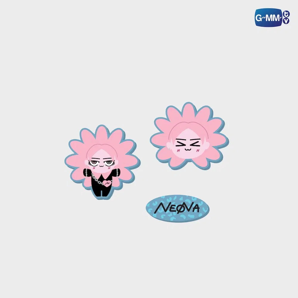 NEONA FANDOM CHARACTER RUBBER CHARM SET