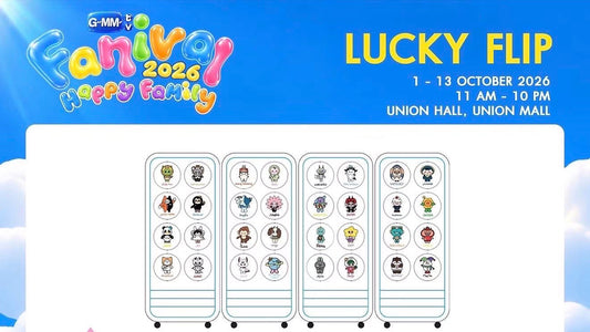LUCKY FLIP : GMMTV FANDOM CHARACTER Coaster (Random of 32 designs)
