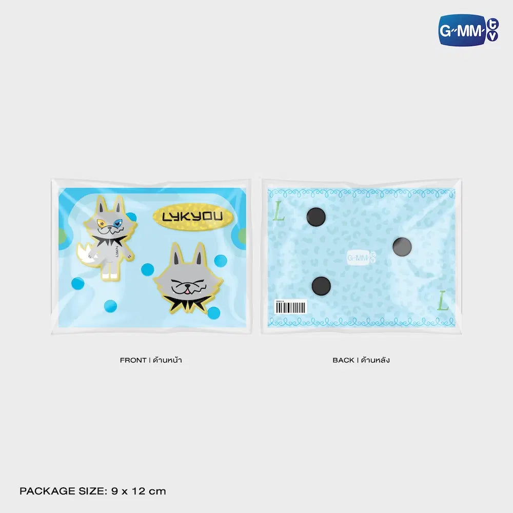 LYKYOU FANDOM CHARACTER RUBBER CHARM SET