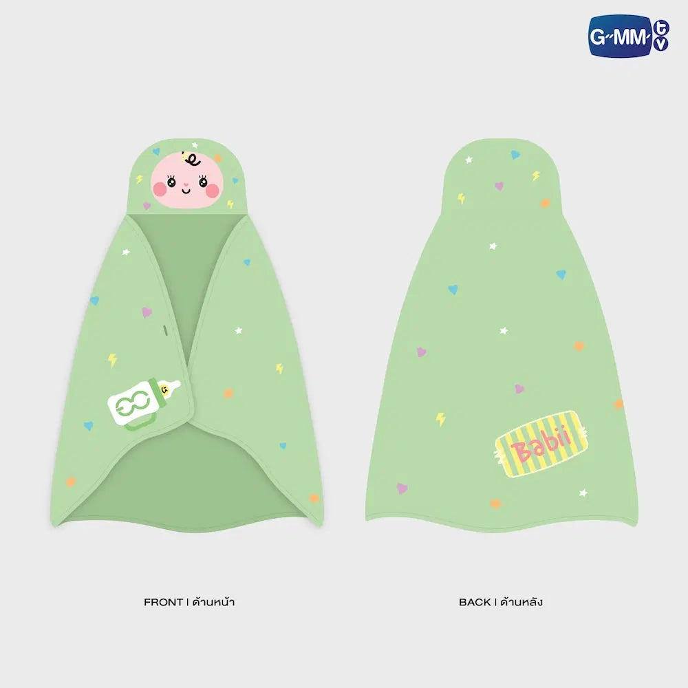 BABII FANDOM CHARACTER HOODIE BLANKET
