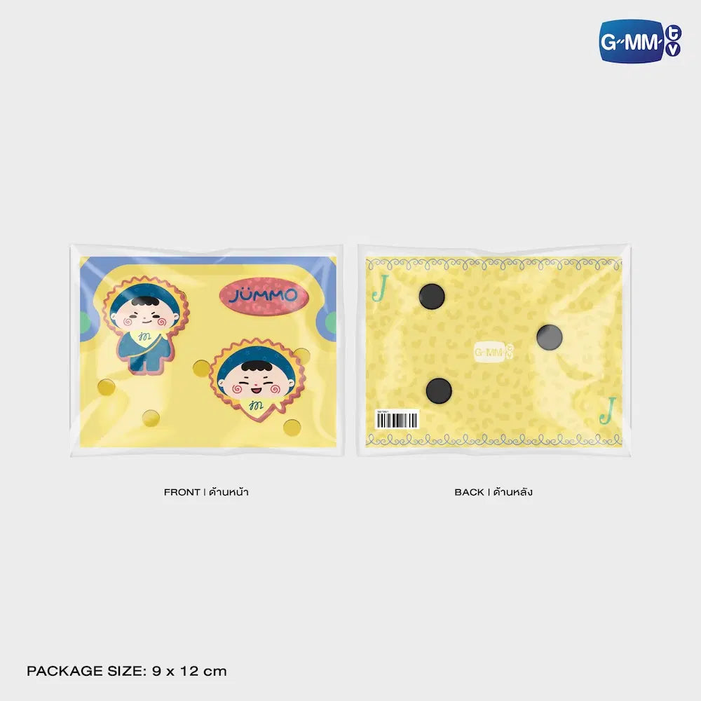 JUMMO  FANDOM CHARACTER RUBBER CHARM SET