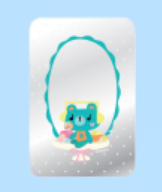 PERMPOON FANDOM CHARACTER MAGNETIC MIRROR WALLET