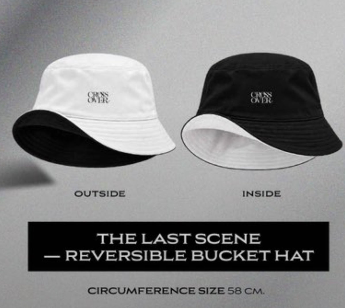THE LAST SCENE — REVERSIBLE BUCKET HAT