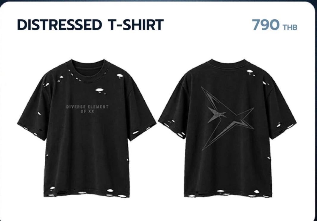 DEXX OFFICIAL MERCHANDISE | DISTRESSED T-SHIRT