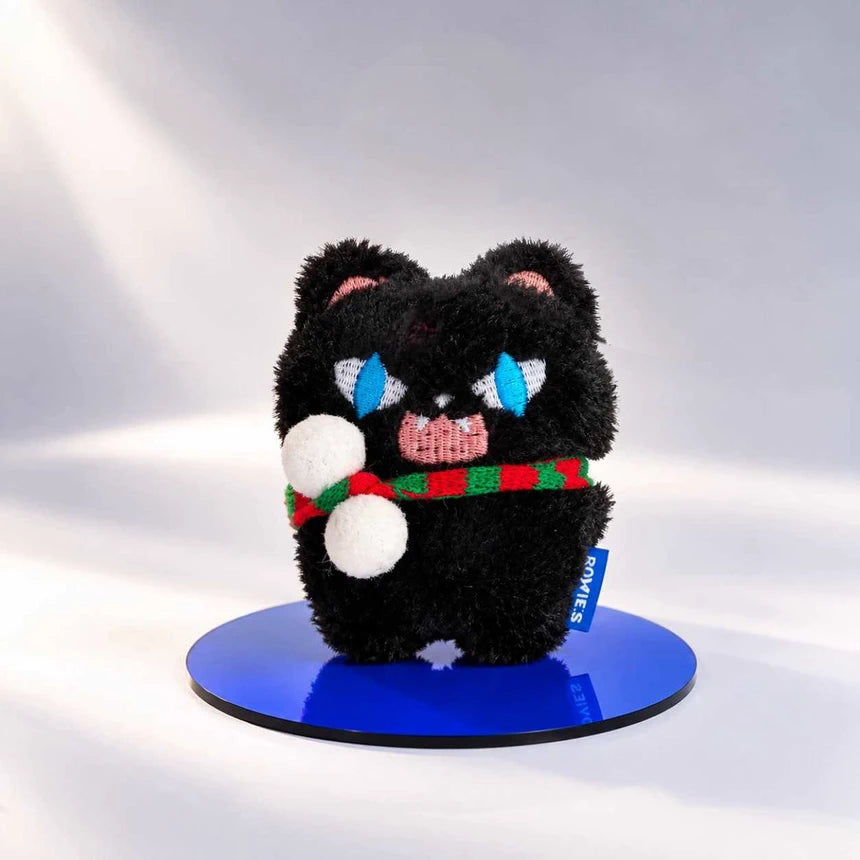 Black Cat Series - แมวดำไหมพรมแดงเขียว