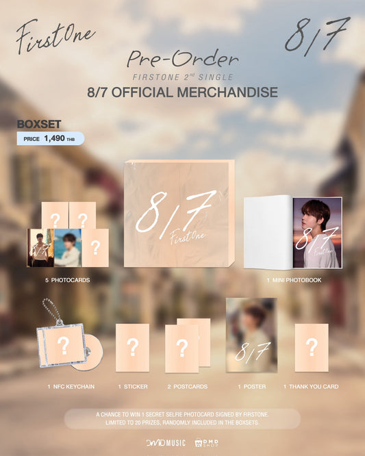 FirstOne 2nd Single 8/7